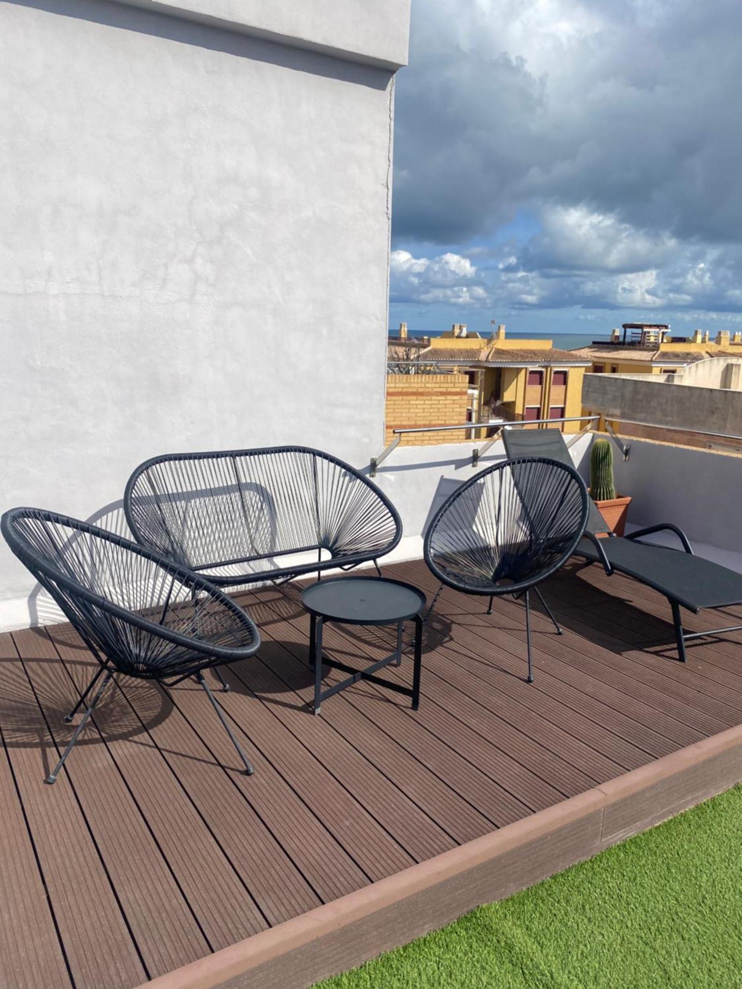 Apartamento A 100 Metros De La Playa Con Grande Terraza Y Vistas Al Mar Daimus Dış mekan fotoğraf